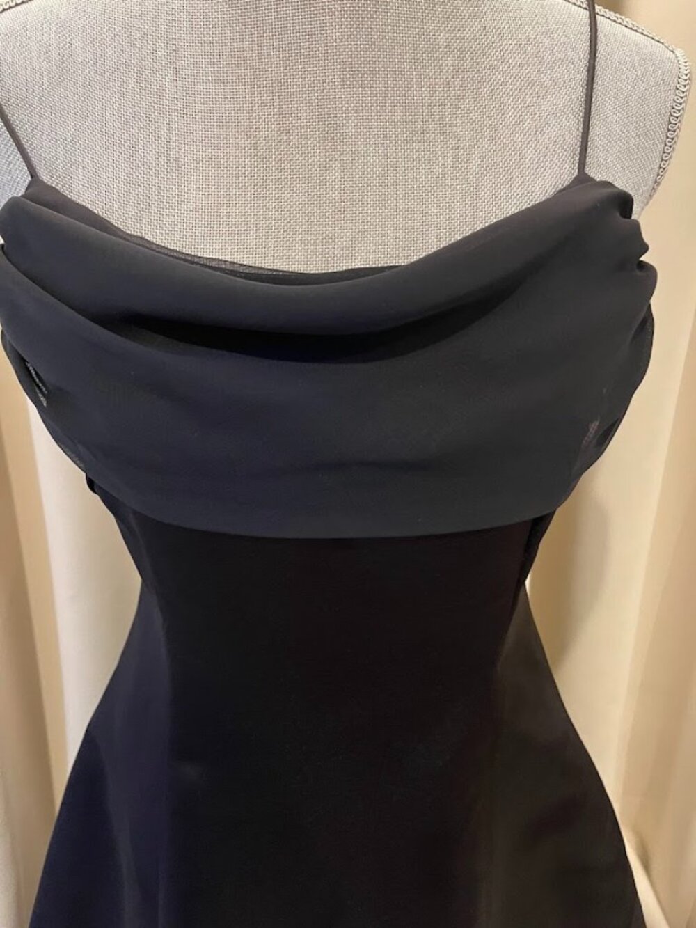 Michelangelo Spaghetti Strap Full Length Dress